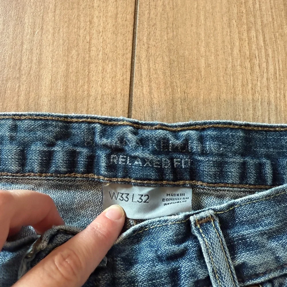 Banana Republic Classic Men's Relaxed Fit Rustic Jeans Rustic Straight Slim